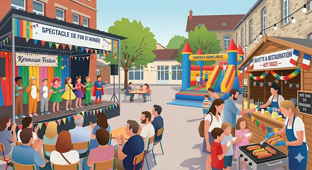 🥳 Vendredi 26 juin dès 19h : C'est la fête de l'école !